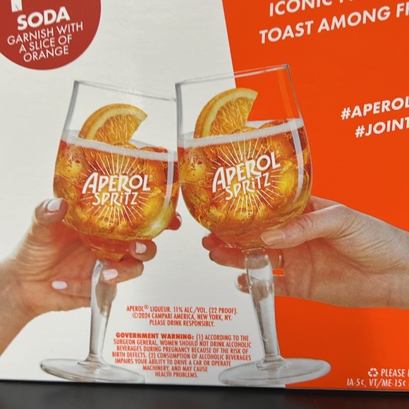 New Aperol Spritz Gift Set Box - Picture 7 of 7